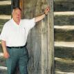 Doug Seneker at the Adamson Cabin, Mount Vernon, MO